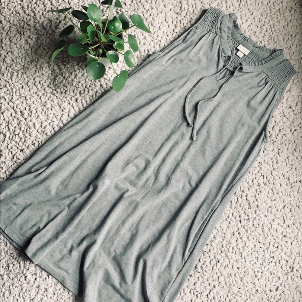 Target grey swing dress with pockets